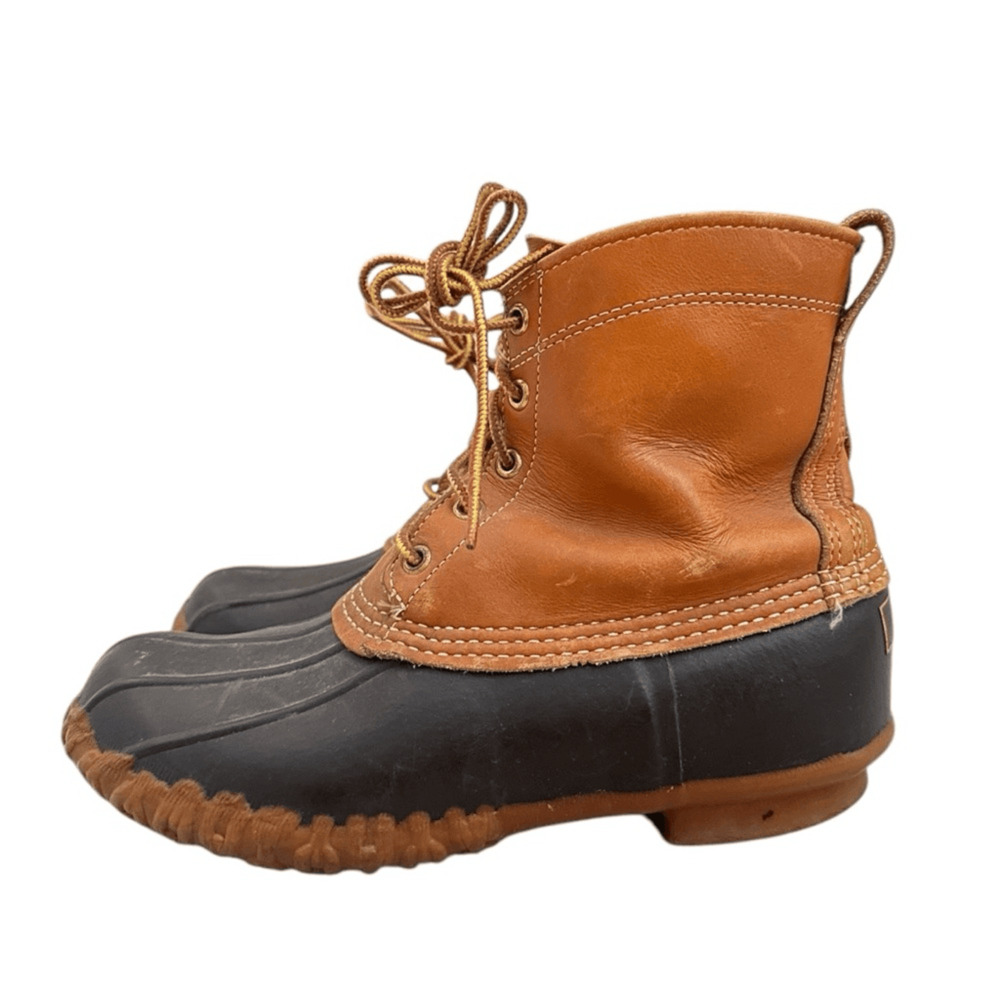 Vintage L.L. Bean Maine Hunting Shoes Size 8 Women’s Made in USA Duck Boots